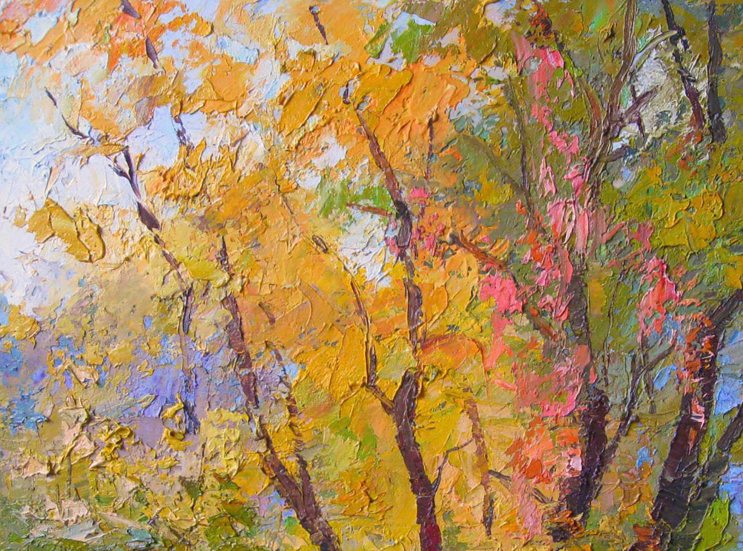 Oil painting Autumn time Serdyuk Boris Petrovich