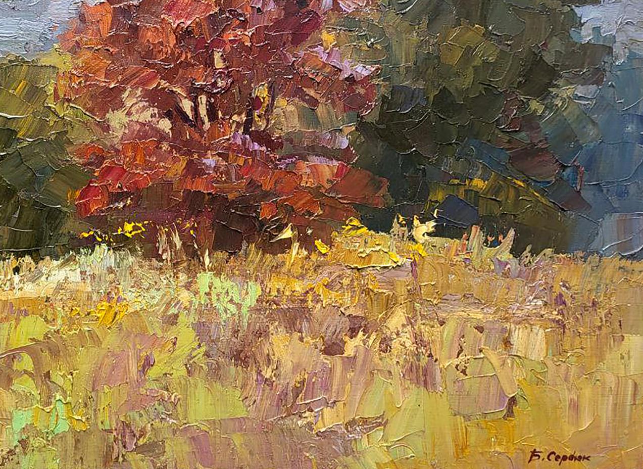 Oil painting September colors Serdyuk Boris Petrovich