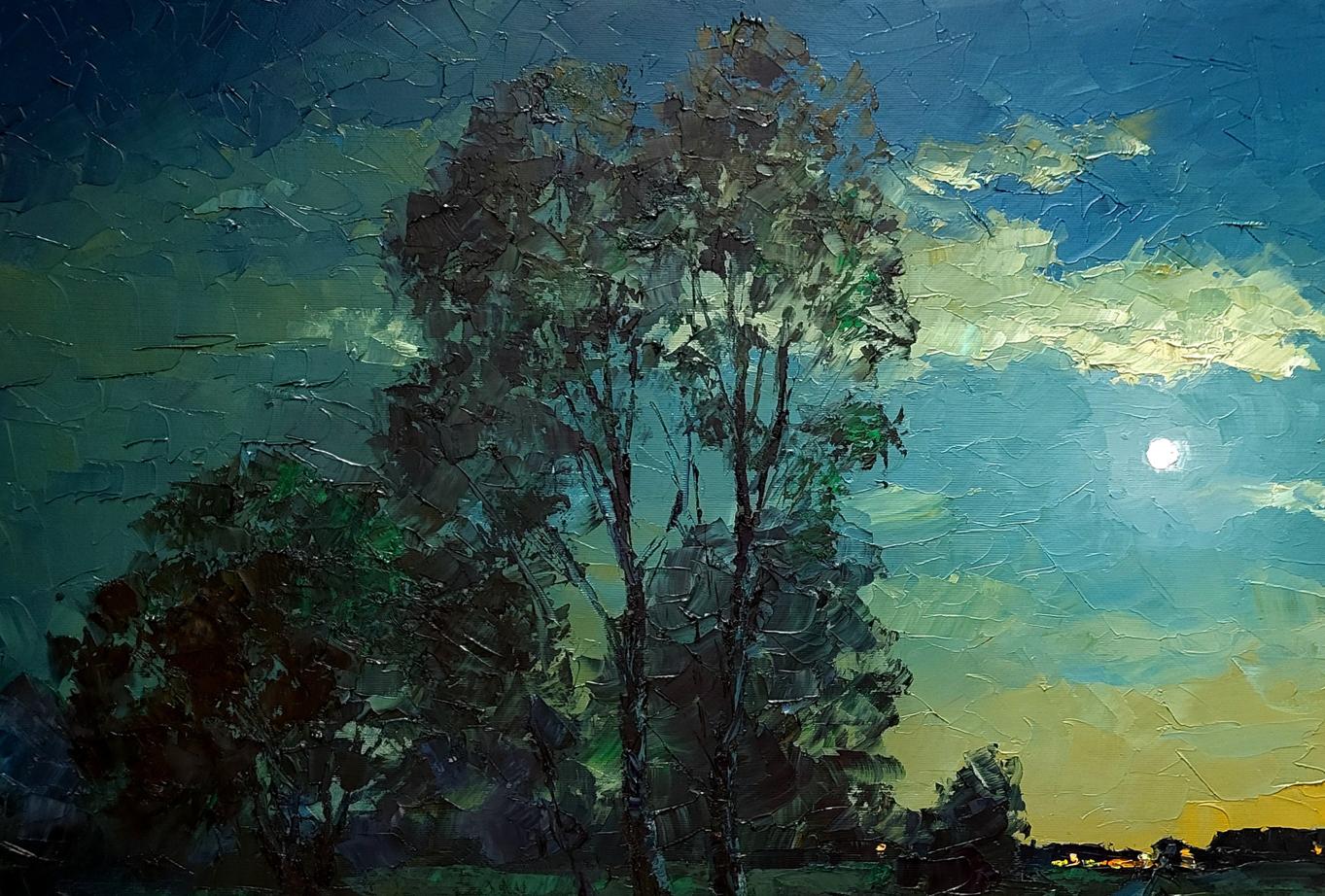 Oil painting Monthly Boris Serdyuk
