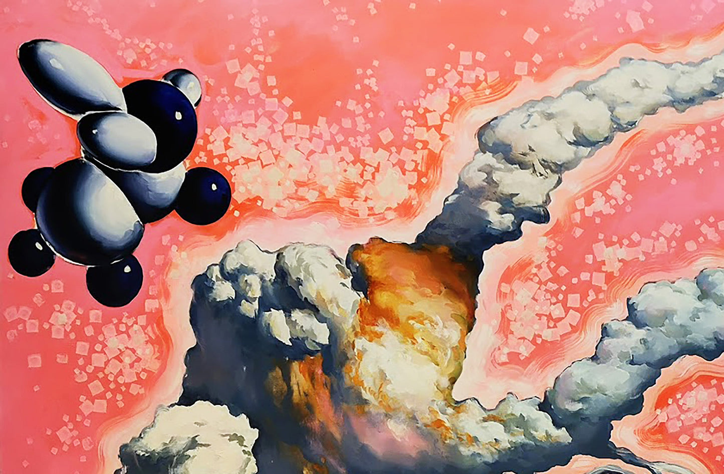 Abstract sky landscape