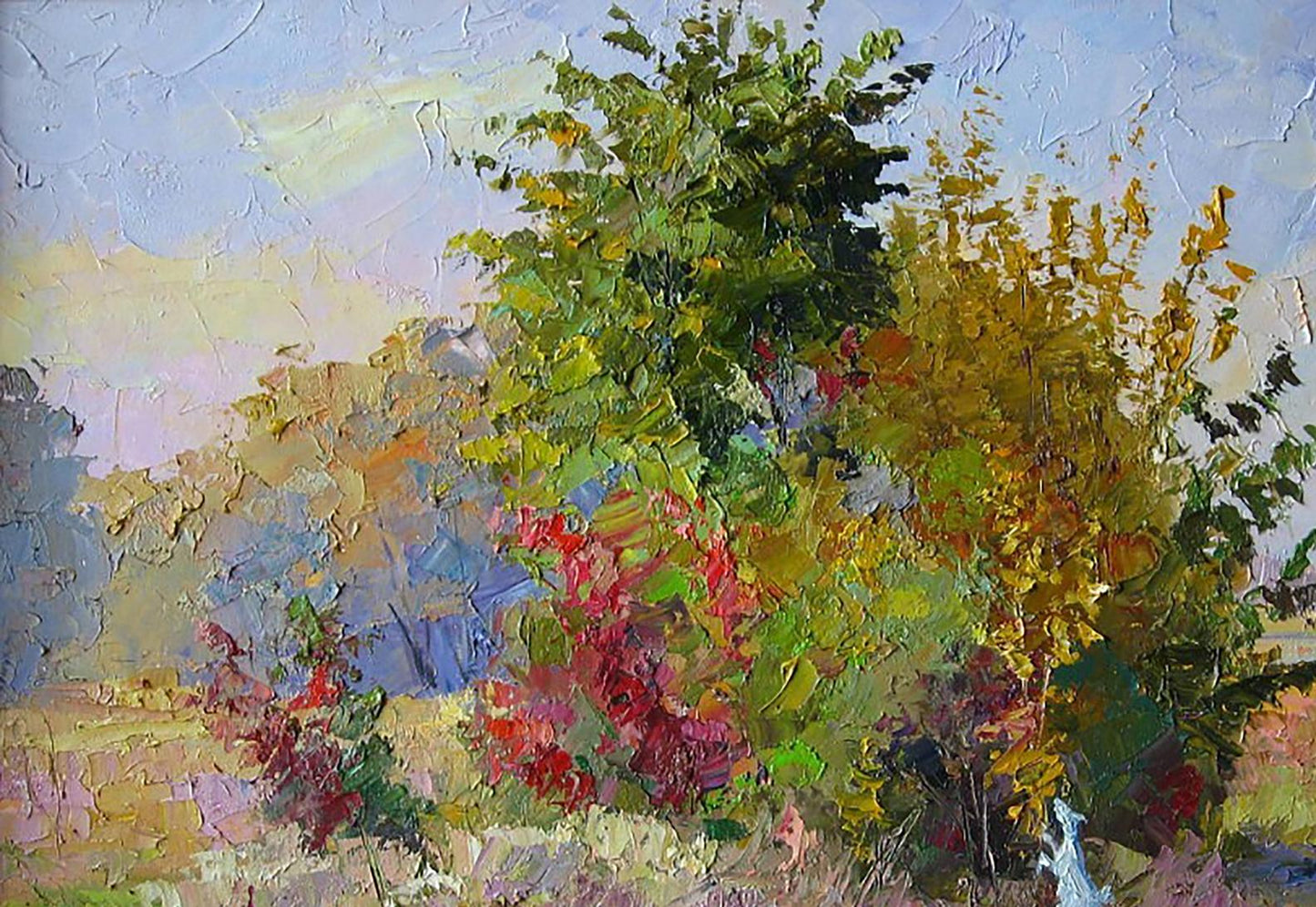 Oil painting October day / Serdyuk Boris Petrovich