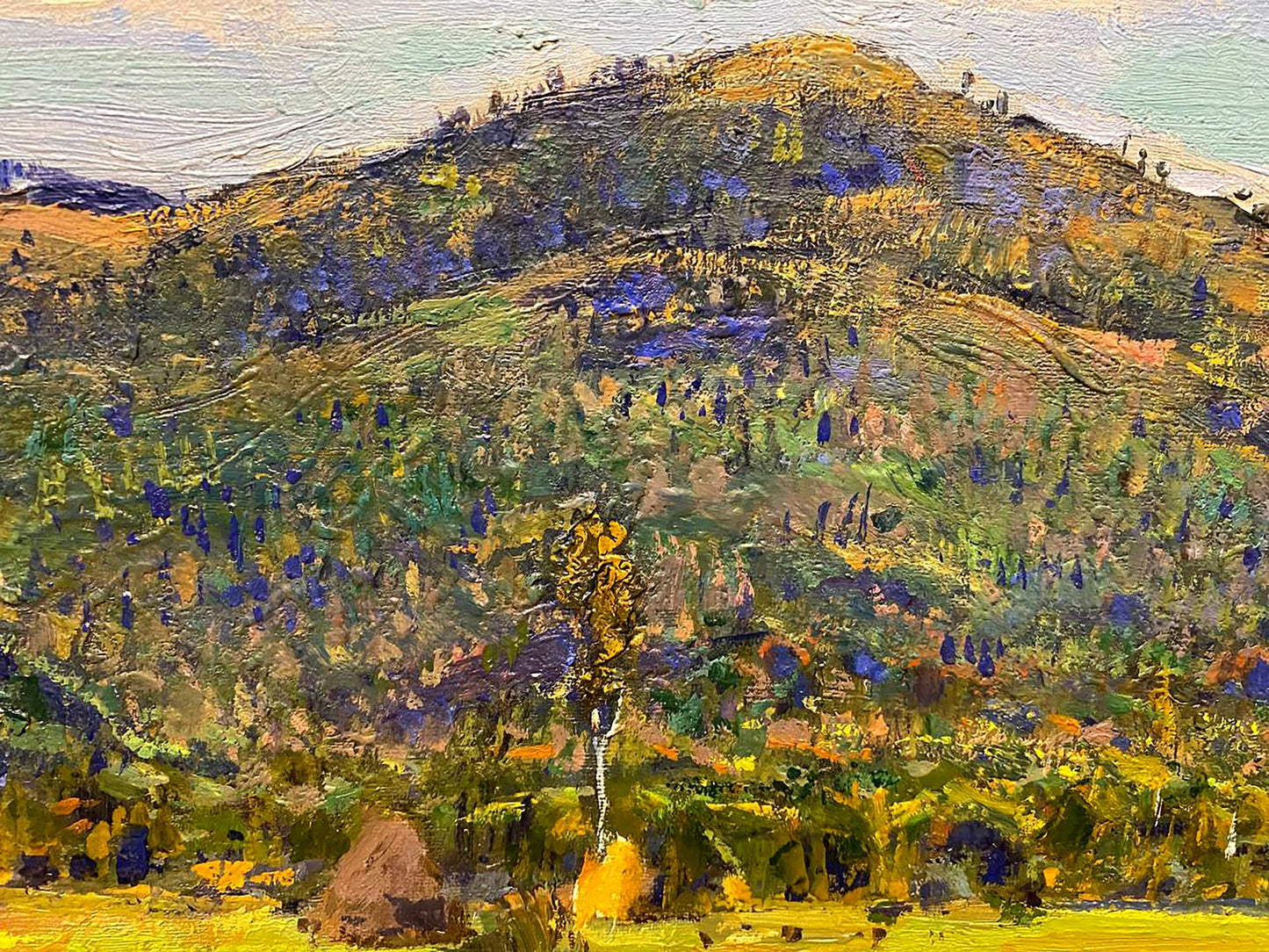 Oil painting Carpathians Zaretskyi Viktor