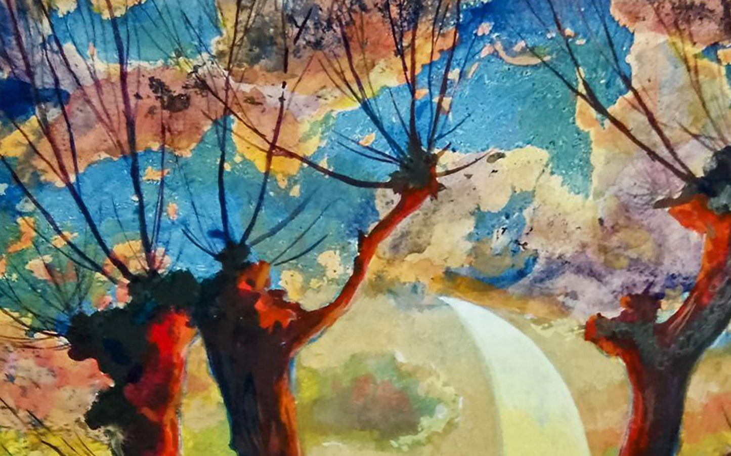 Oil painting Romantic evening Anatolii Duhnevich