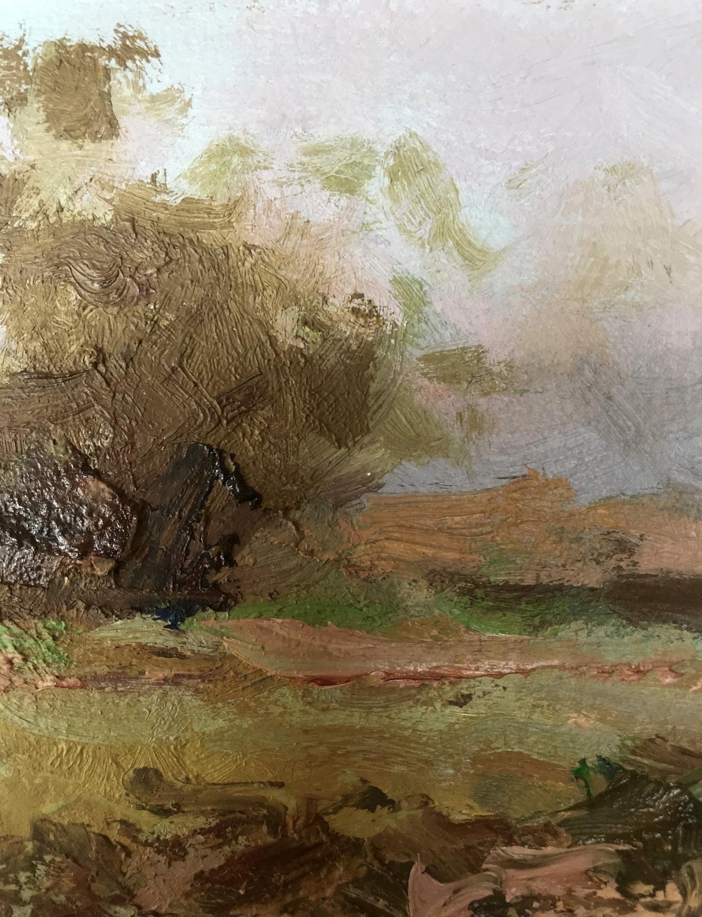 Oil painting Forest Nature Landscape