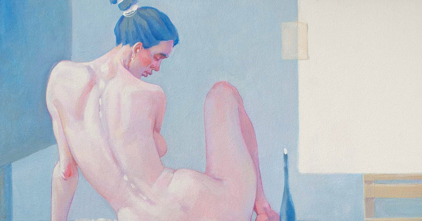 Acrylic painting Portraits & Genre