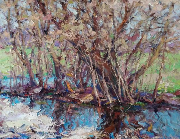 Spring Forest landscape
