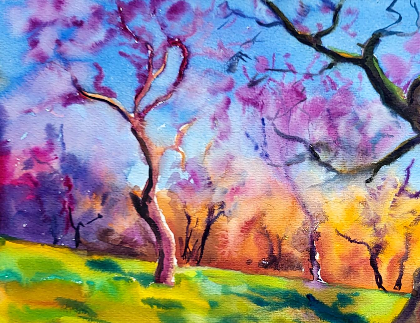 Watercolor painting
