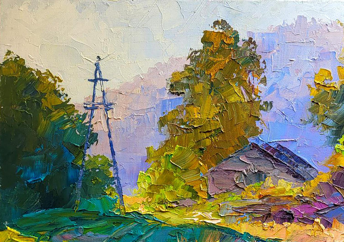 Village landscape