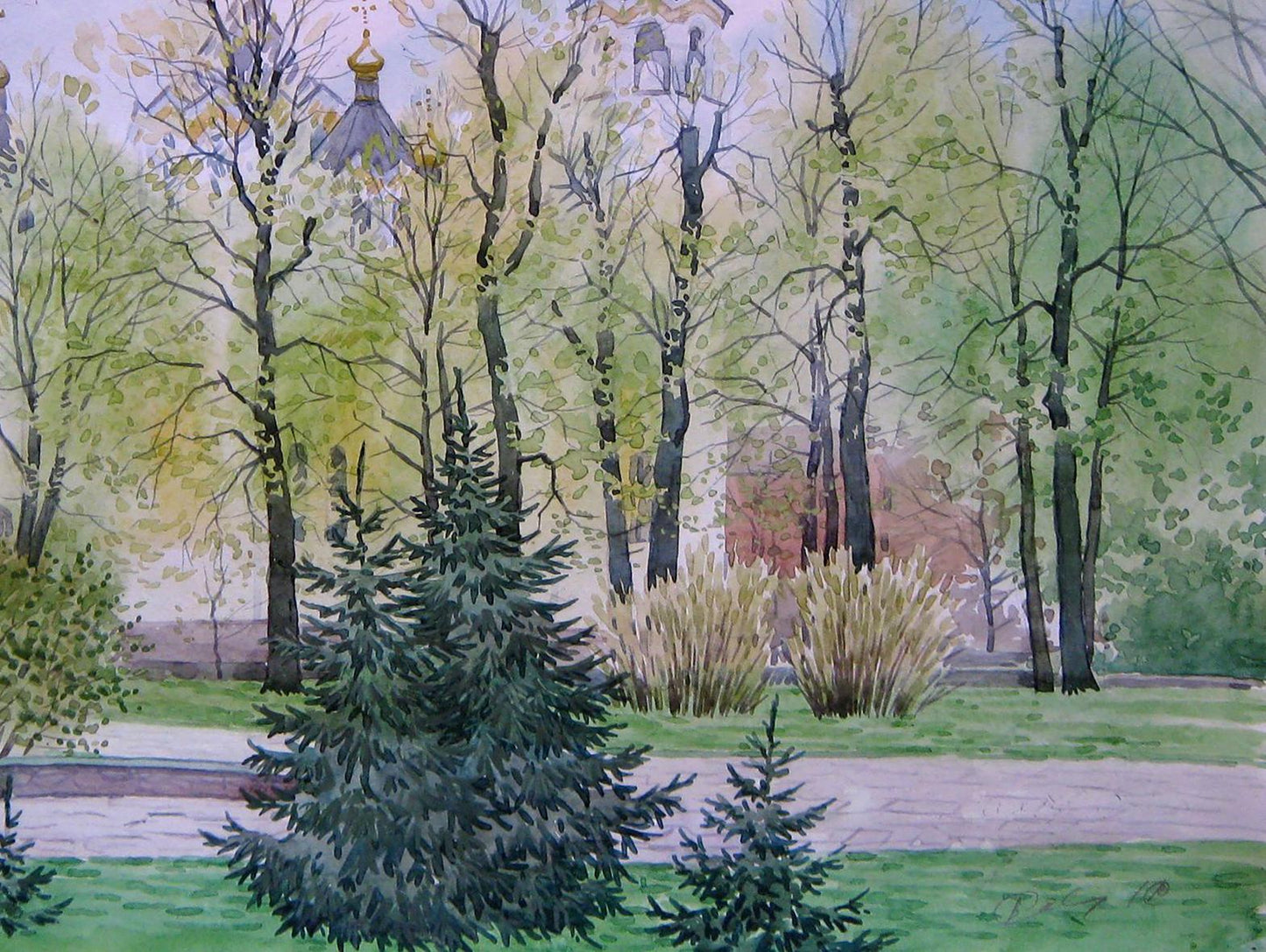 Spring Cityscapes Buy painting