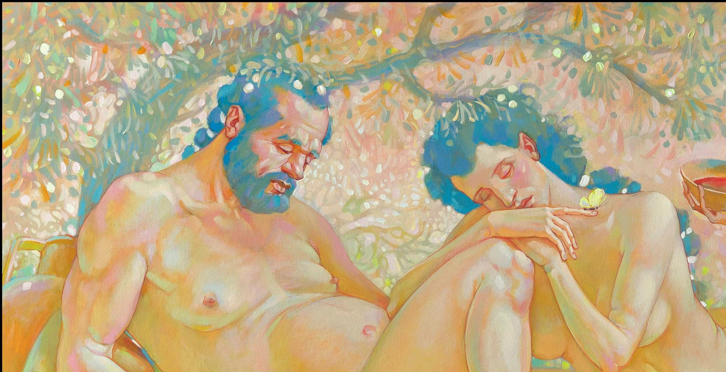 Acrylic painting Portraits & Genre