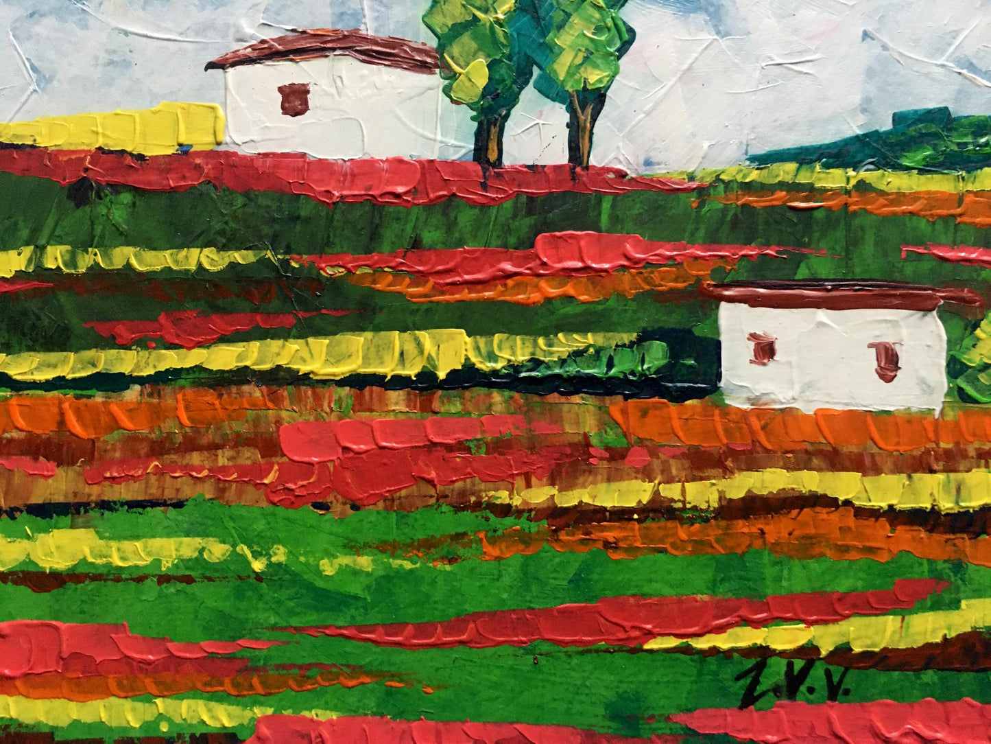Oil painting Somewhere in the field Zadorozhnya V. V.