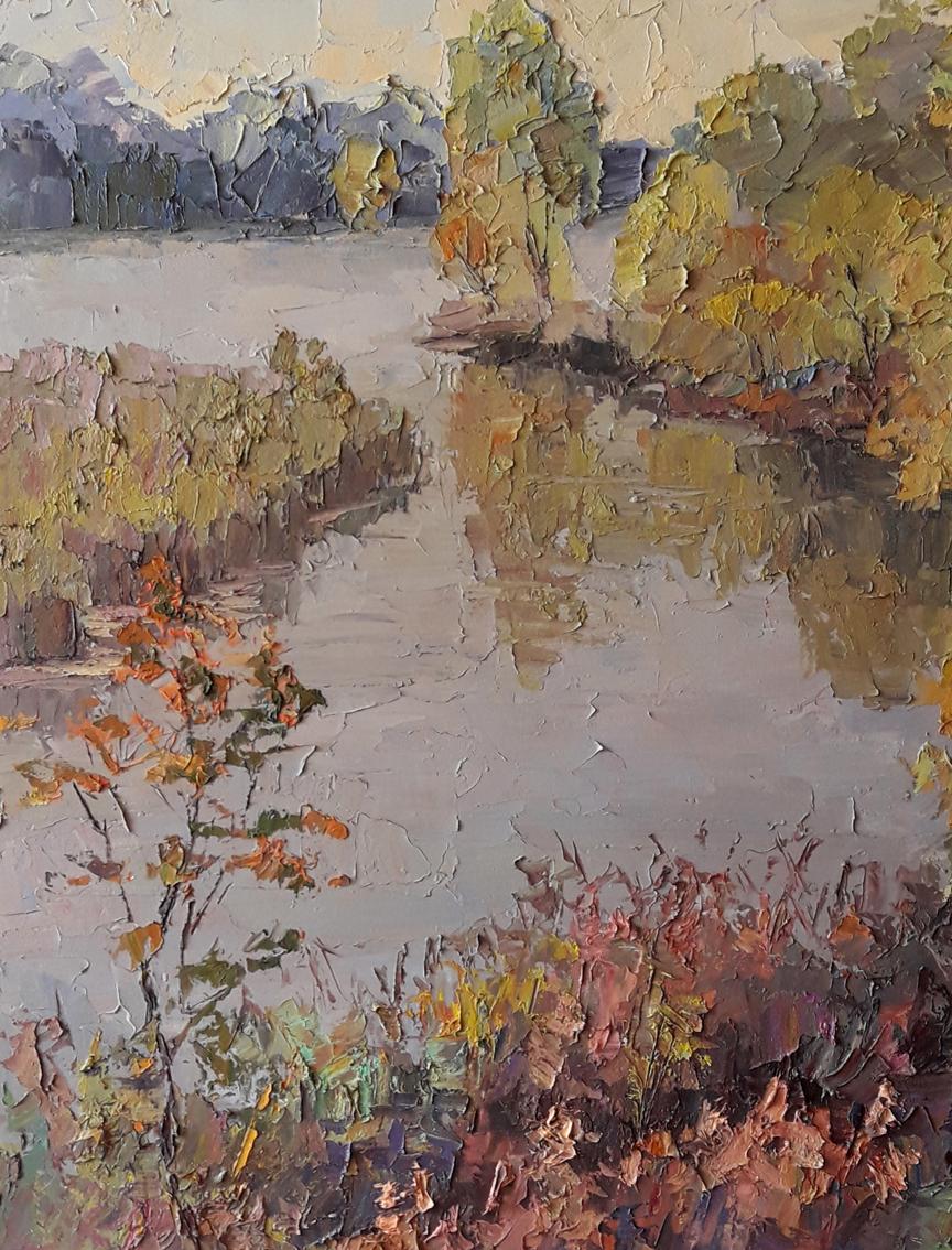 Oil painting Tranquility Serdyuk Boris Petrovich