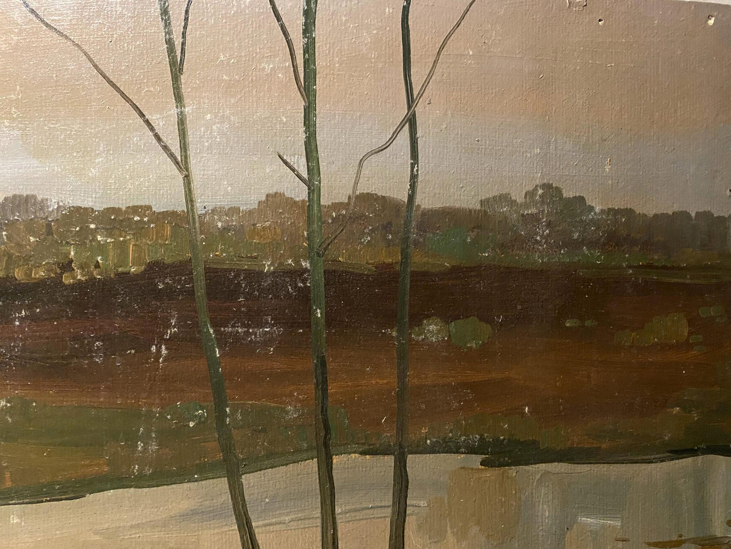 Oil painting Autumn silence Mykola Reznik