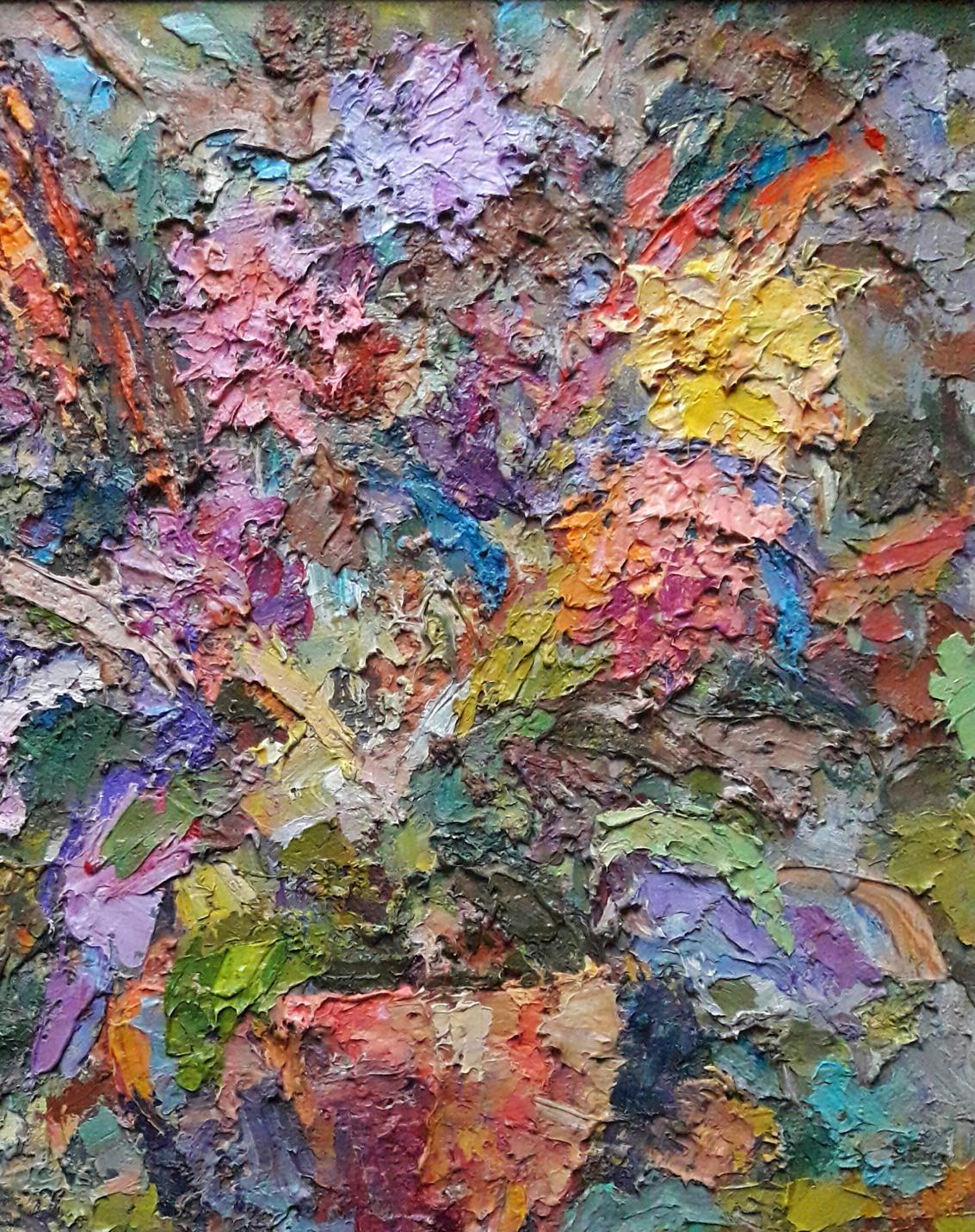 Oil painting Flower rhapsody Serdyuk Boris Petrovich