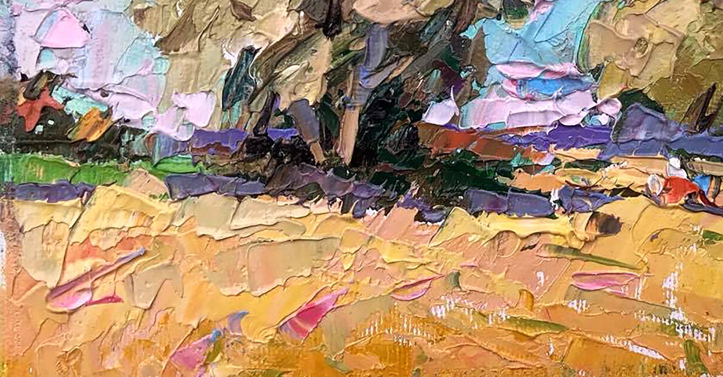 Village landscape Art