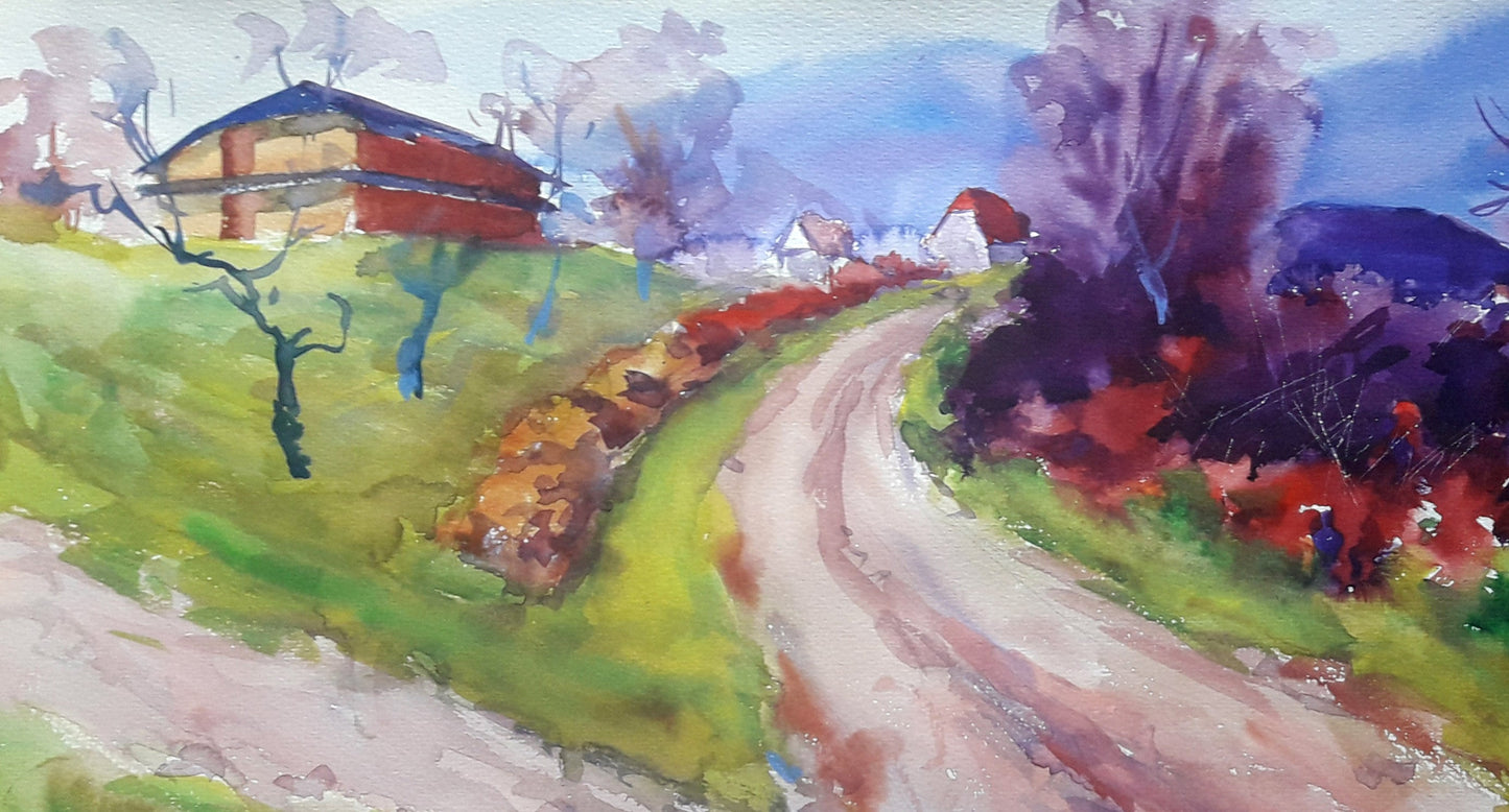 Village landscape