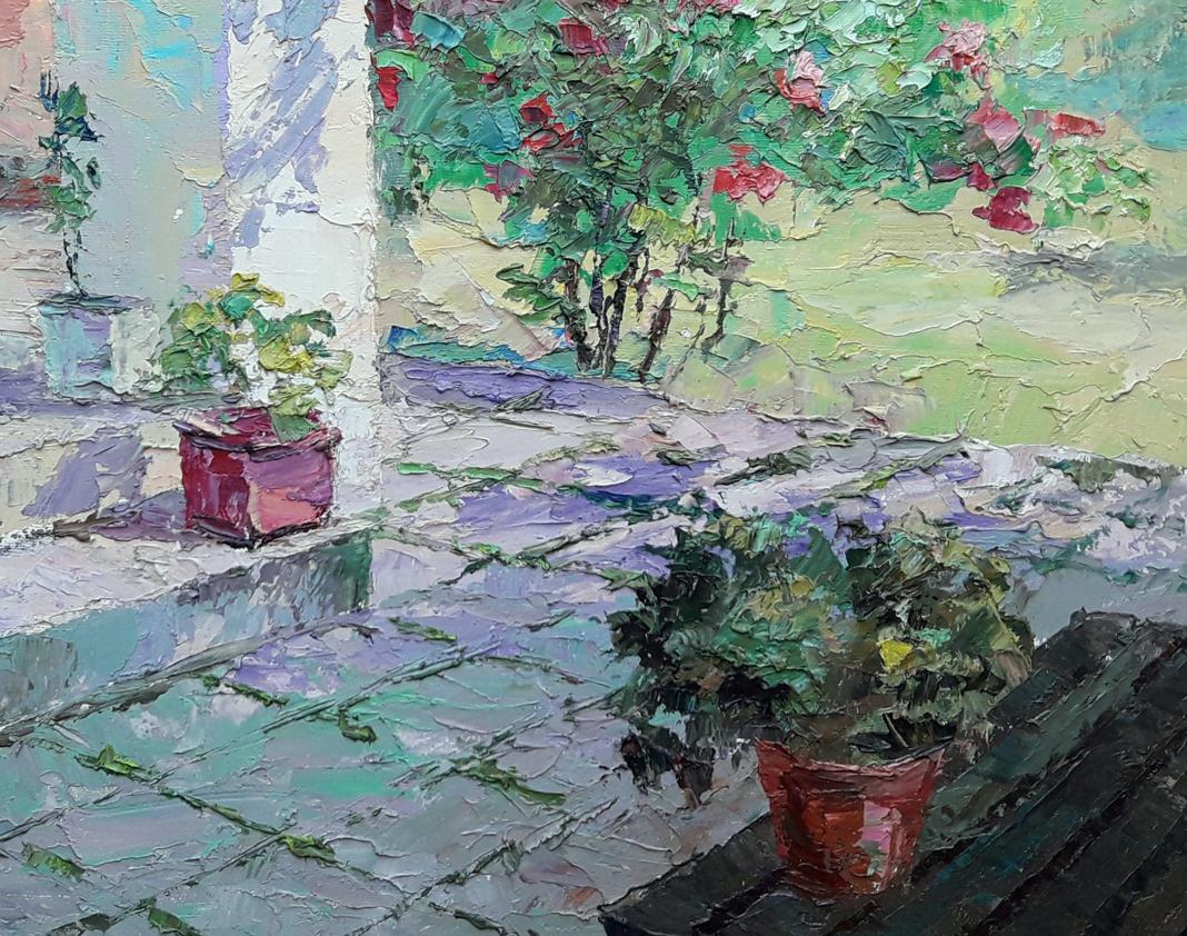 Oil painting Roses Serdyuk Boris Petrovic