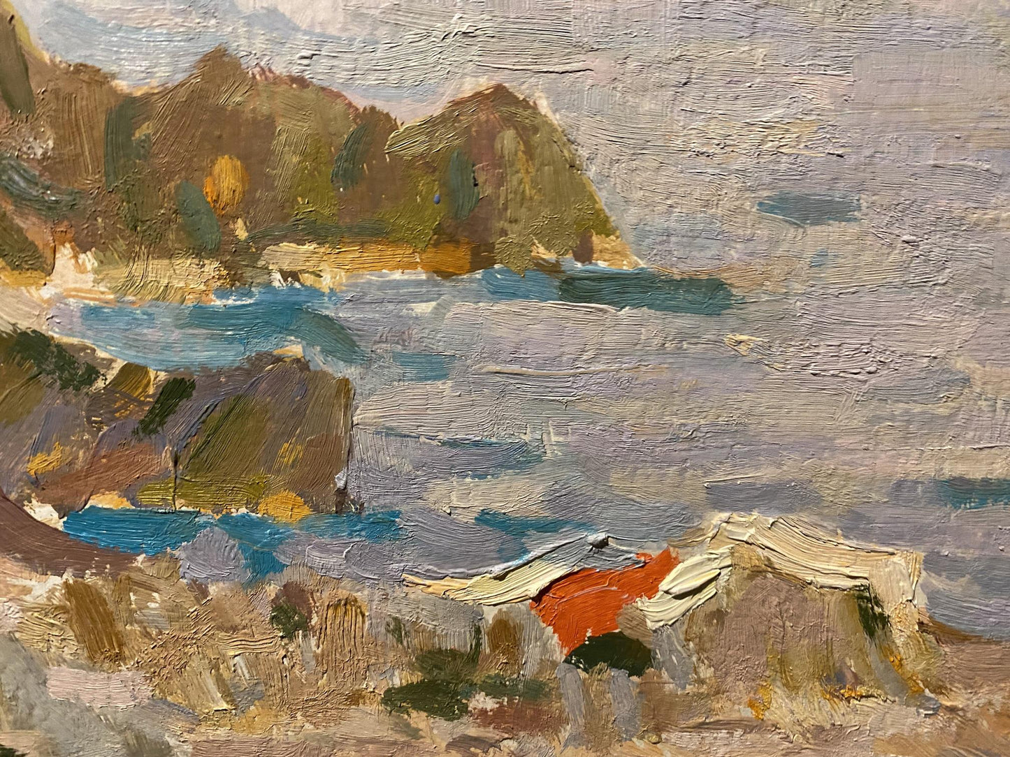 Oil painting Evening in Sudak Nikolai Bortnikov