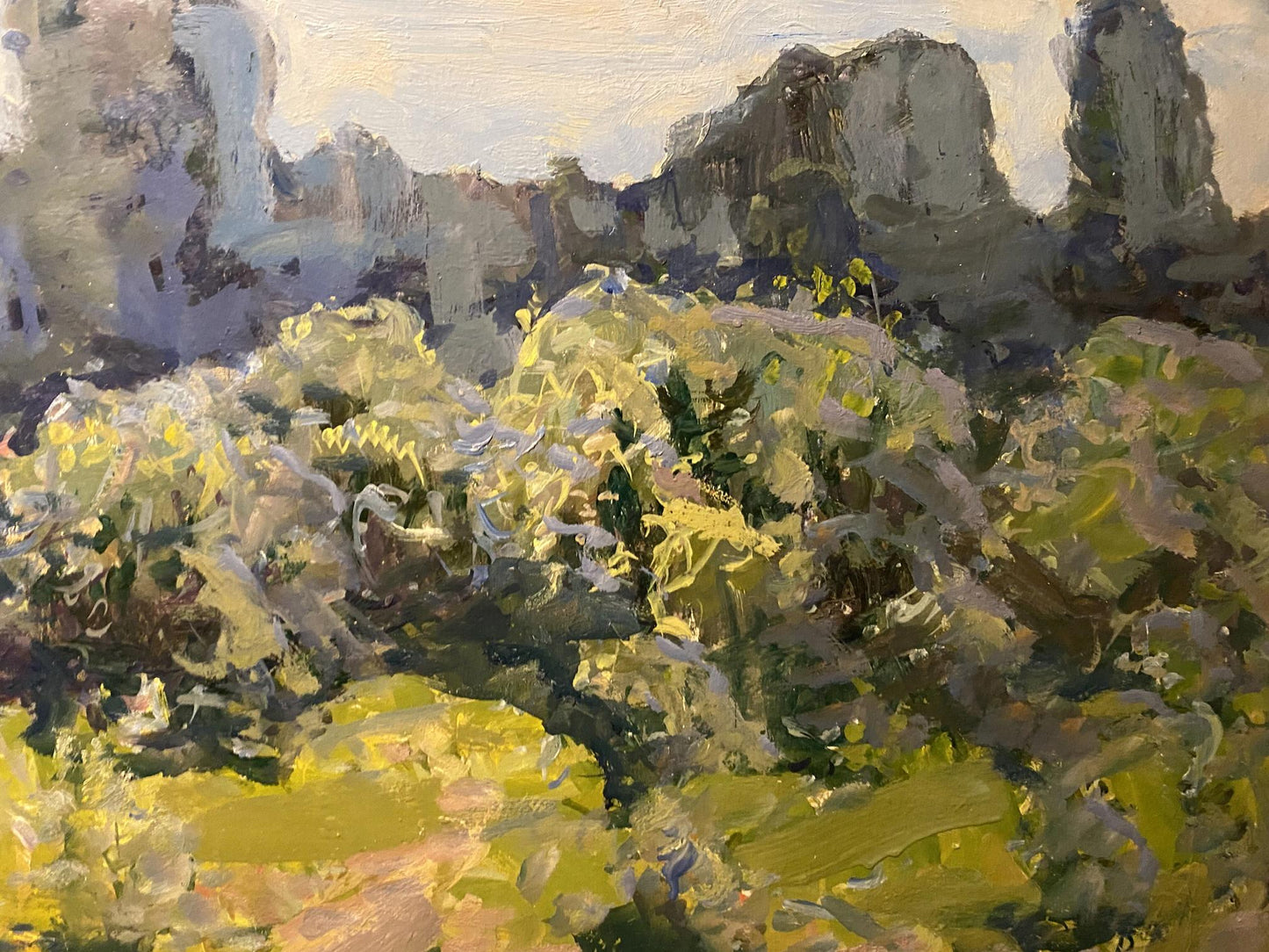 Oil painting Morning Georgy Kolosovsky