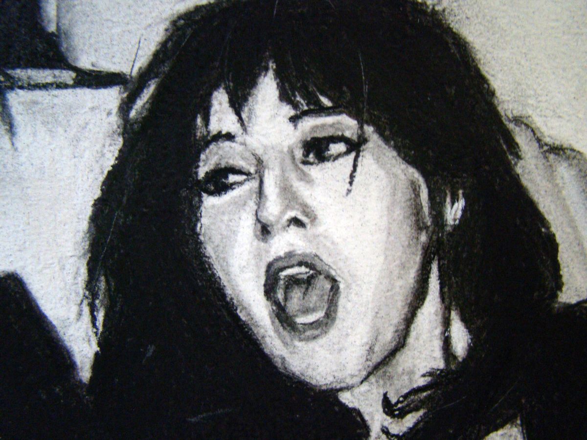 Contemporary Art Woman portrait