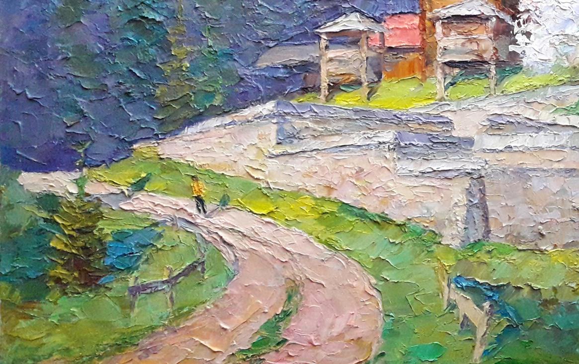 Mountain Village landscape