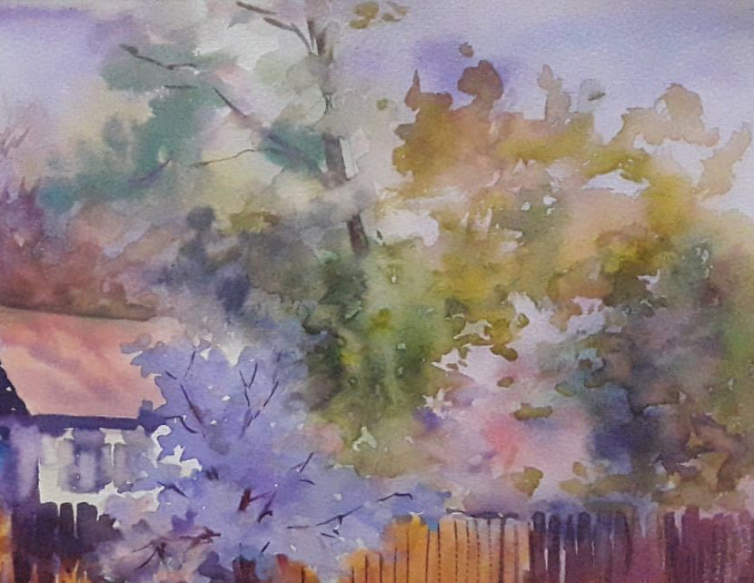 Village landscape