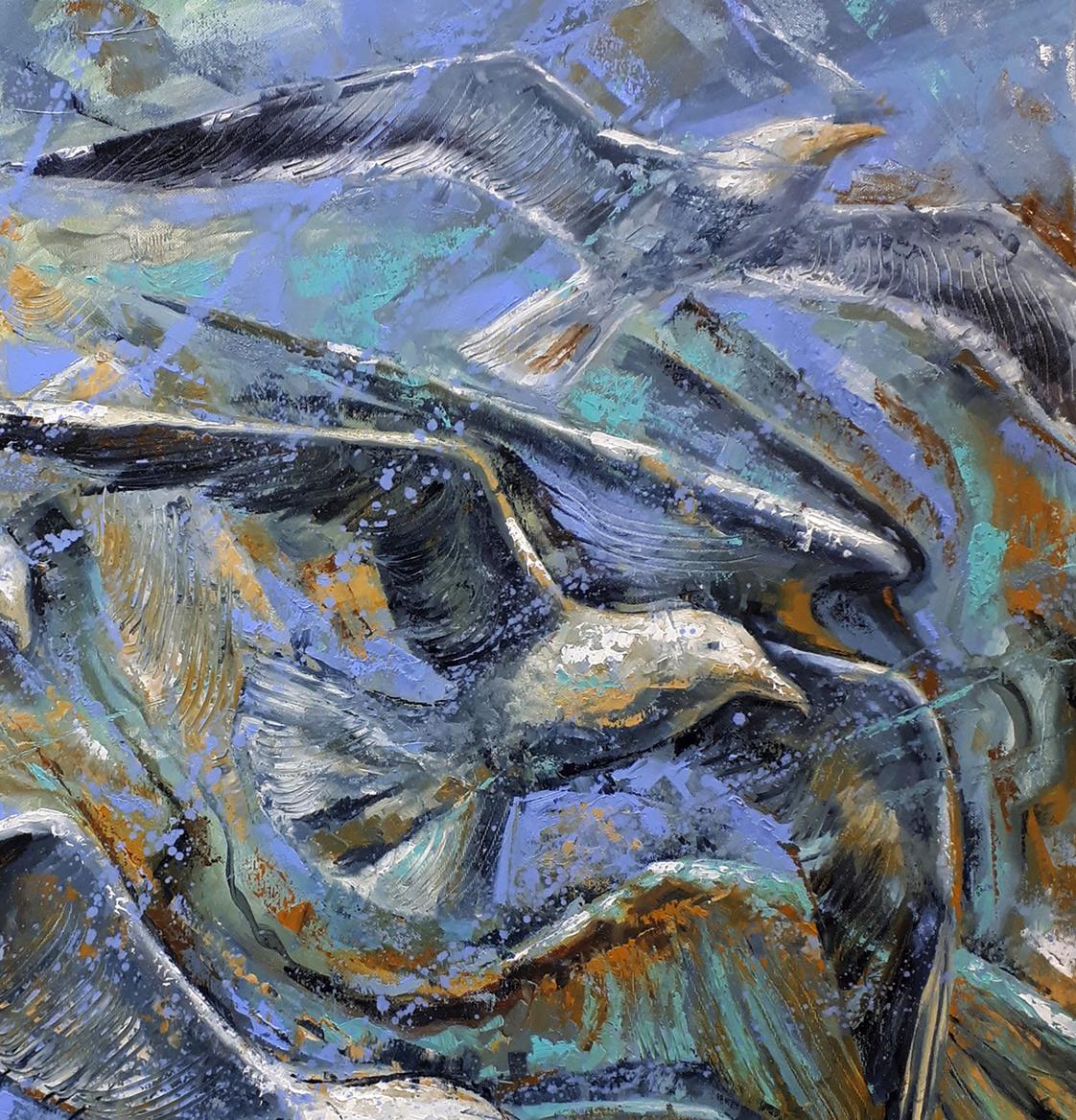 Abstract birds