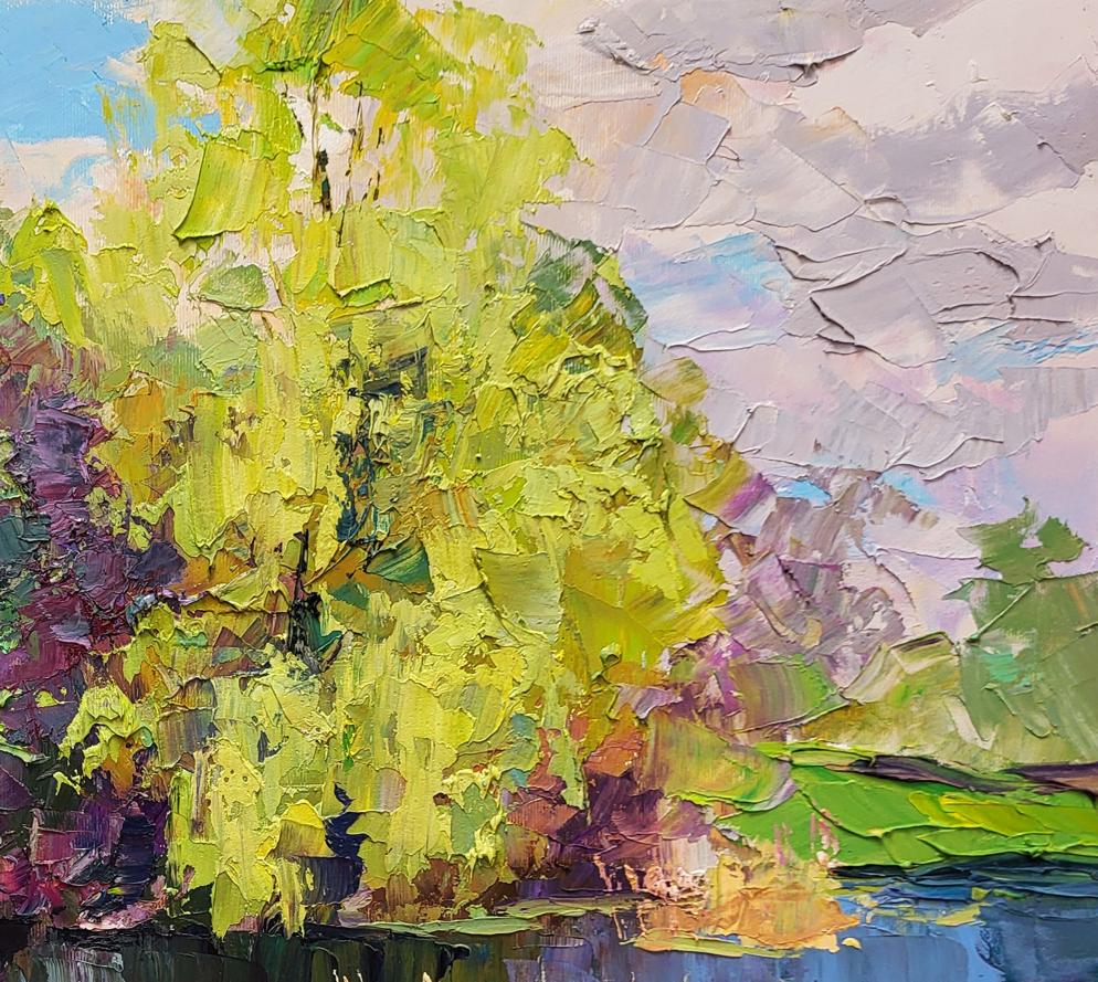 Oil painting Bridge Boris Serdyuk