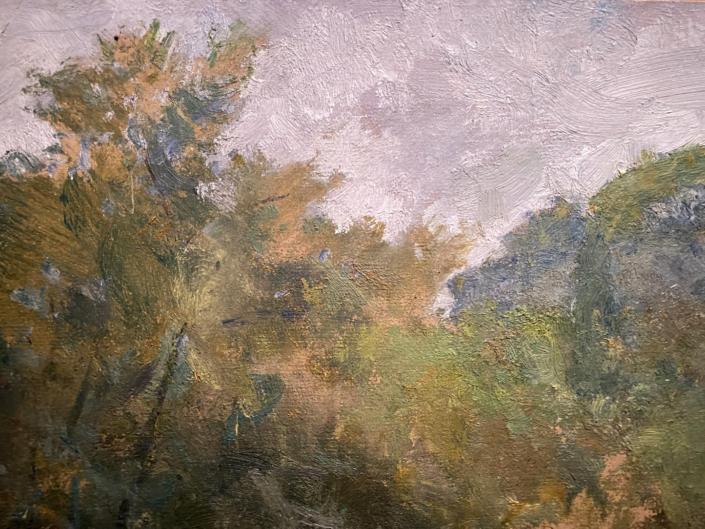 Oil painting Autumn day Mikhail Todorov