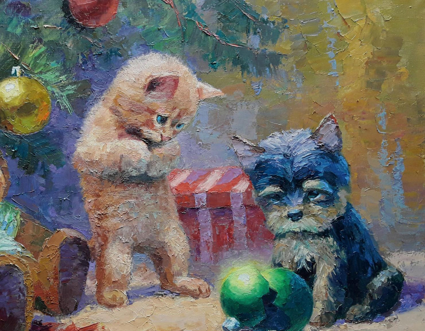Oil painting Up-with Serdyuk Boris Petrovich