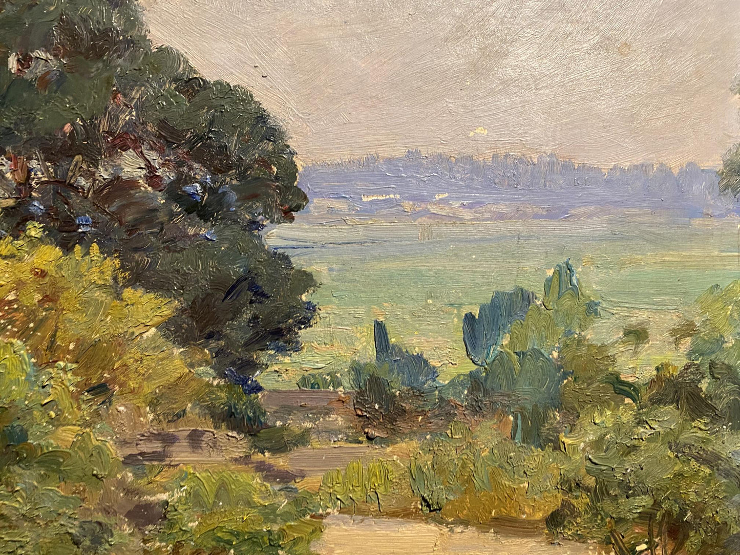 Oil painting Metropolitan Forest Reserve Unknown artist