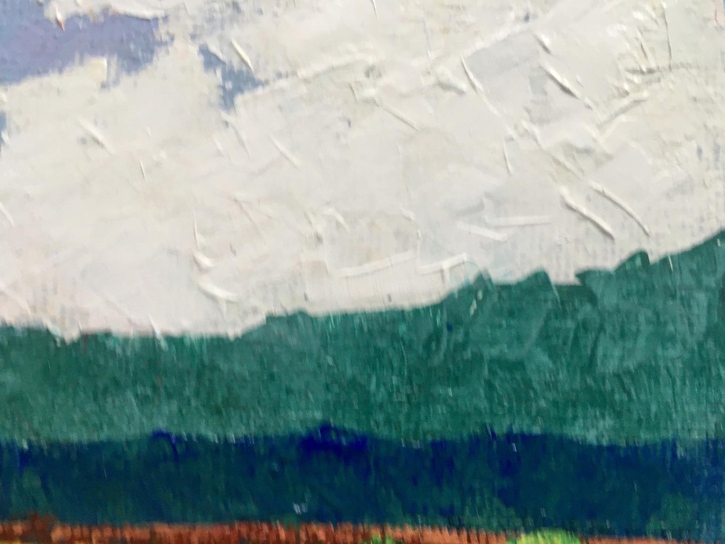 Oil painting Golden field Zadorozhnya V. V.