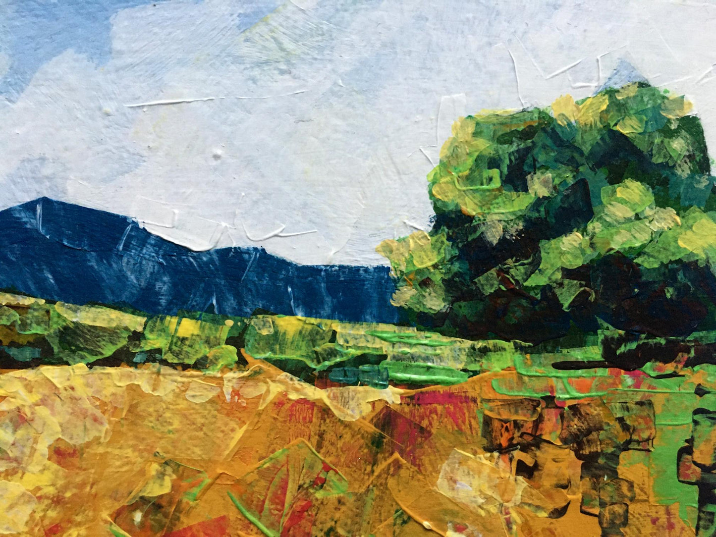 Oil painting Summer day Zadorozhnya V. V.