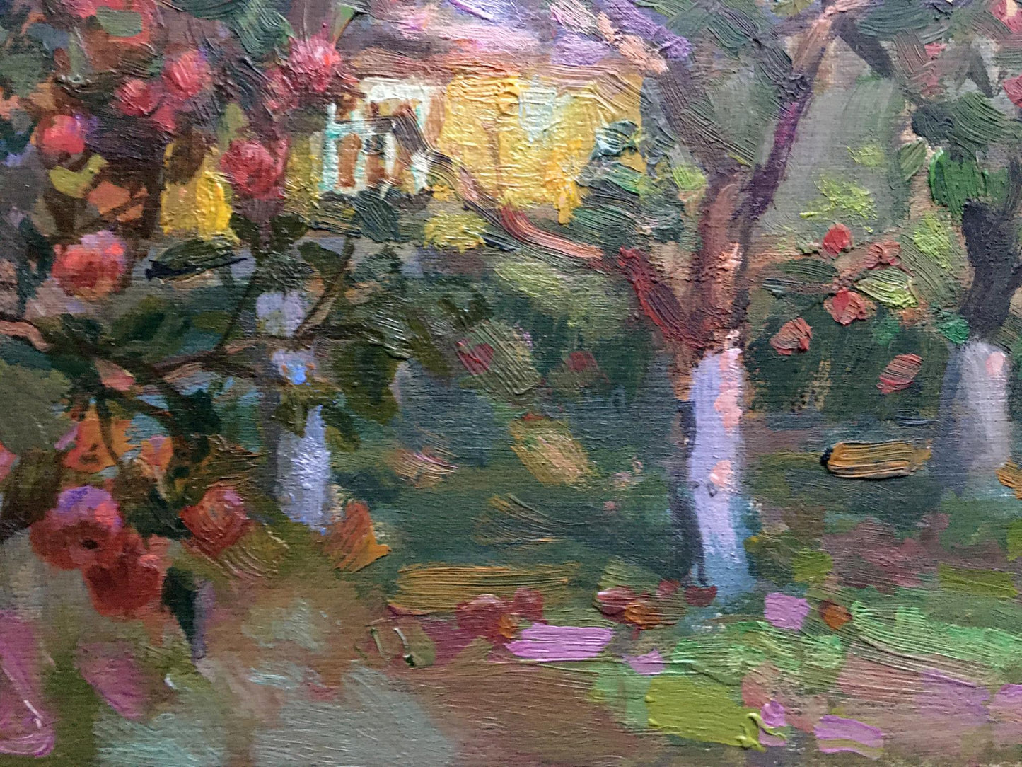 Oil painting First days of autumn Batrakov Vladimir Grigorievich