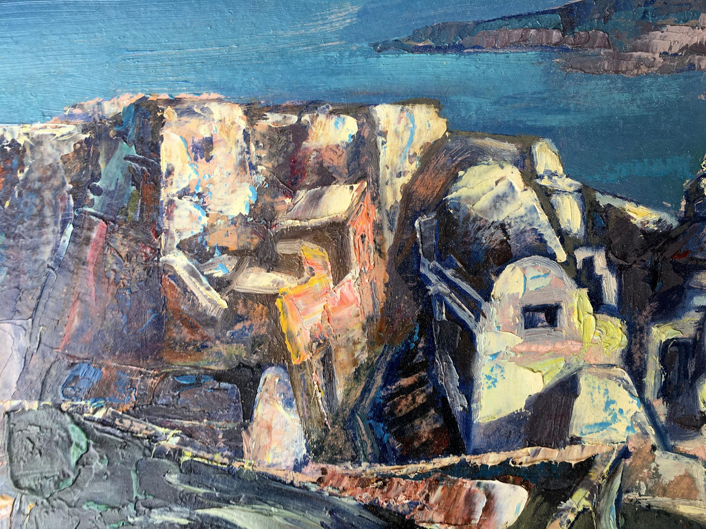 Oil painting Greece Batrakov Vladimir Grigorievich