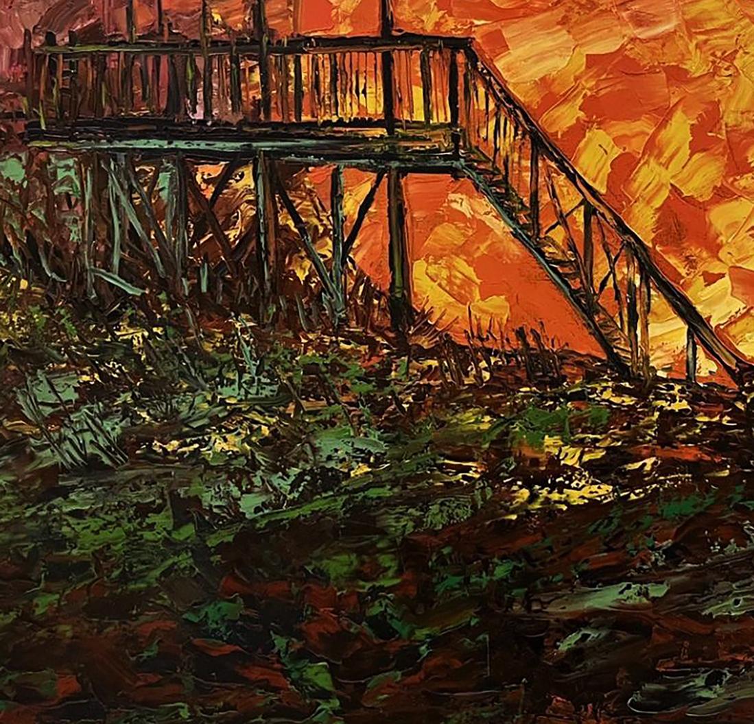 Oil painting expressionism Artwork for Sale Serhiy Kovalev