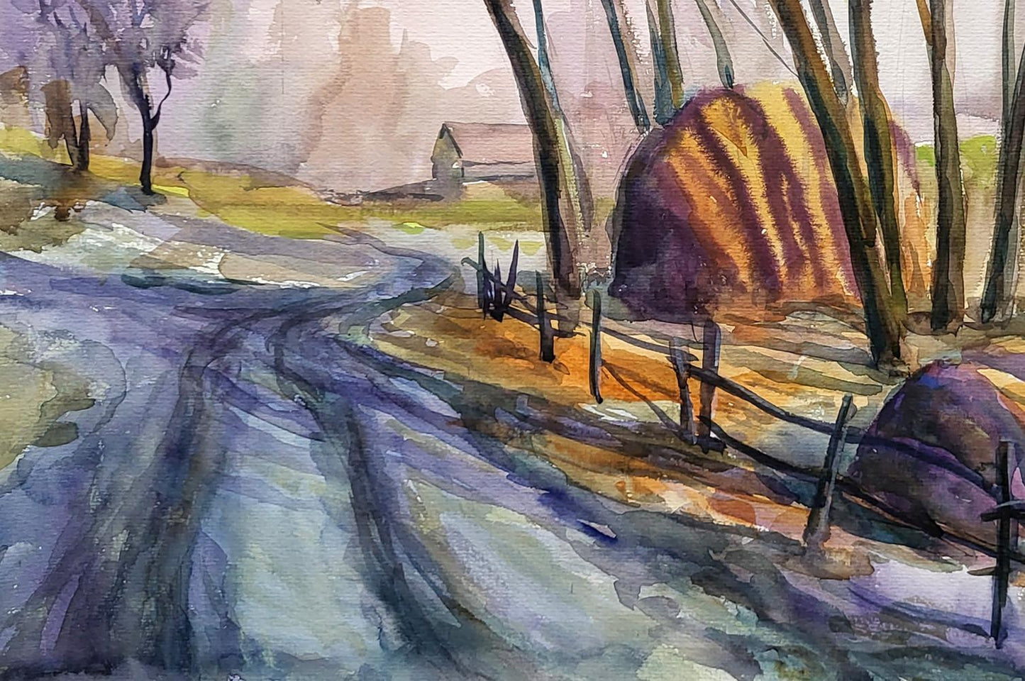 Village landscape