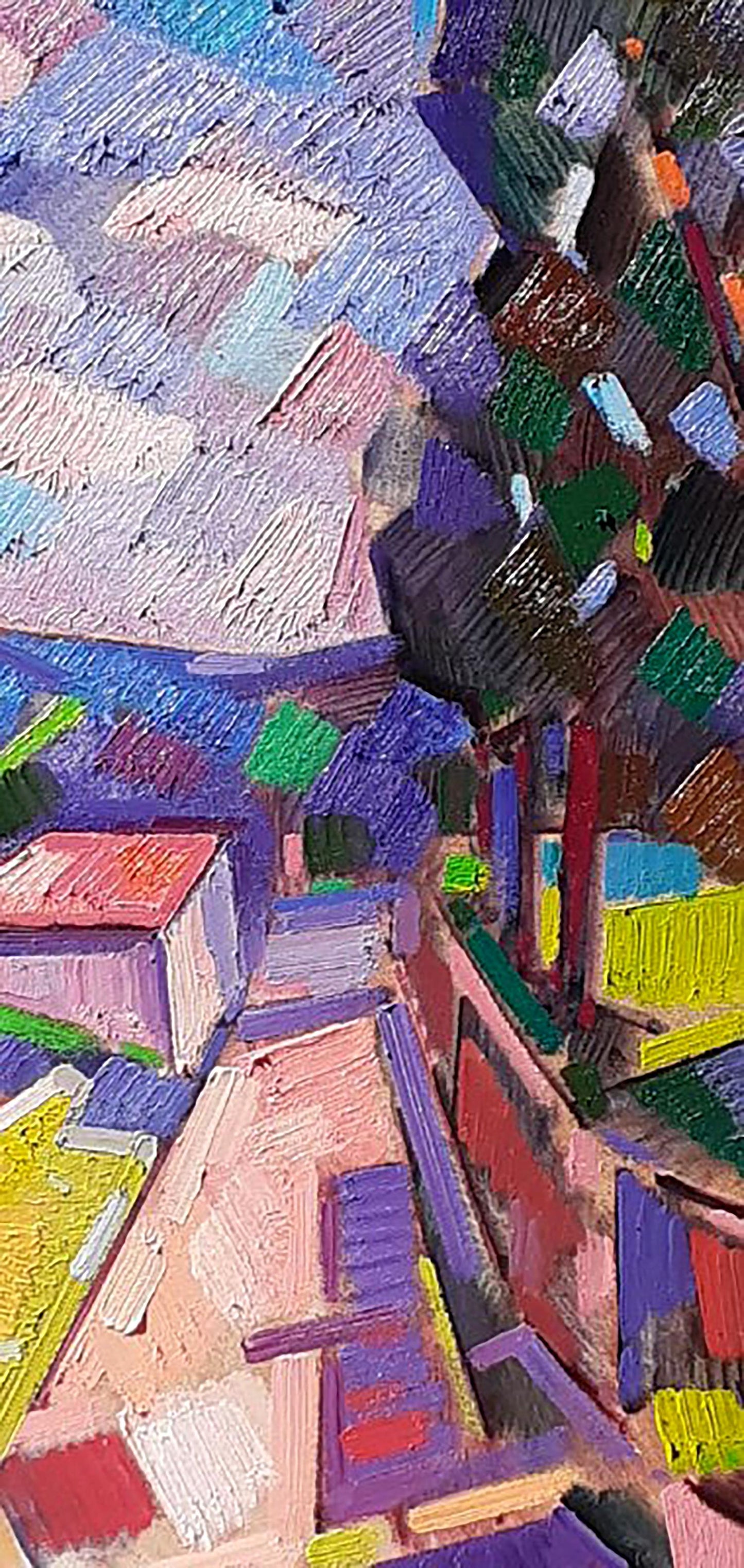 Oil painting Sunny day Peter Dobrev