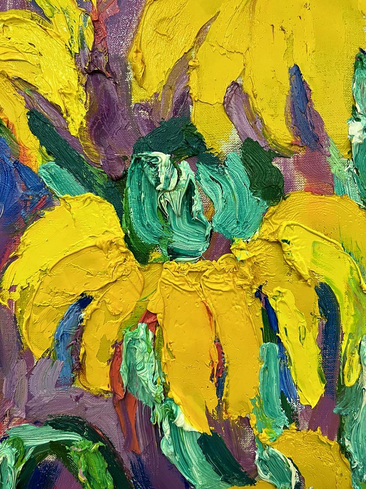 Oil painting Bouquet of Flowers Oleksiy Dakhnenko