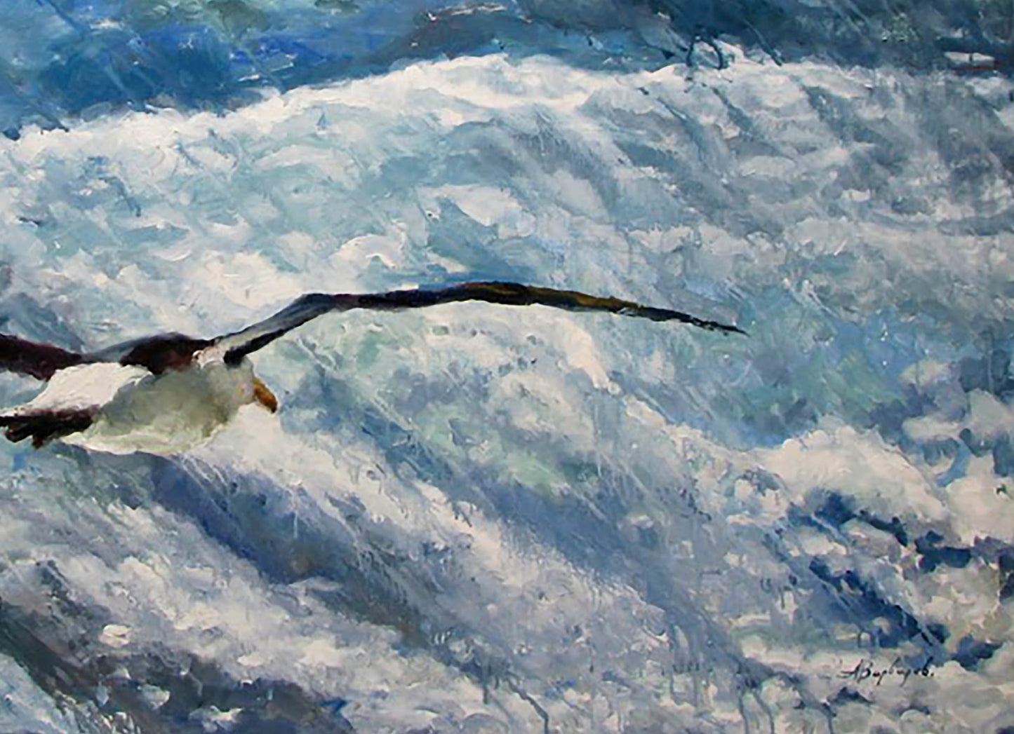 Oil painting Manumission Varvarov Anatoly Viktorovich