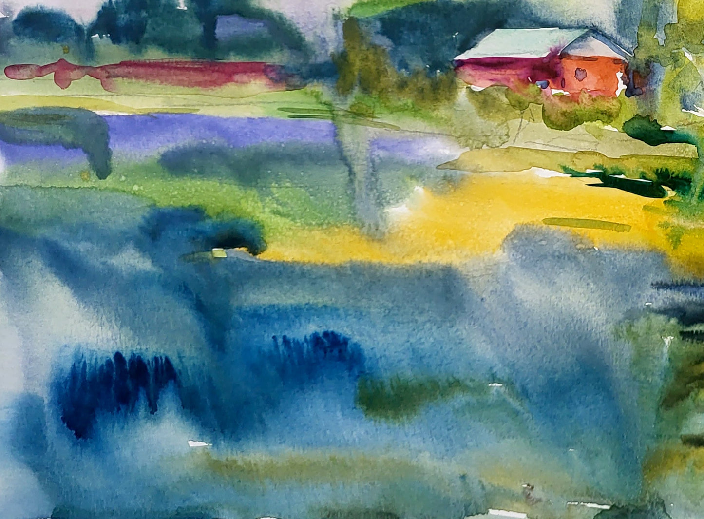 Village landscape