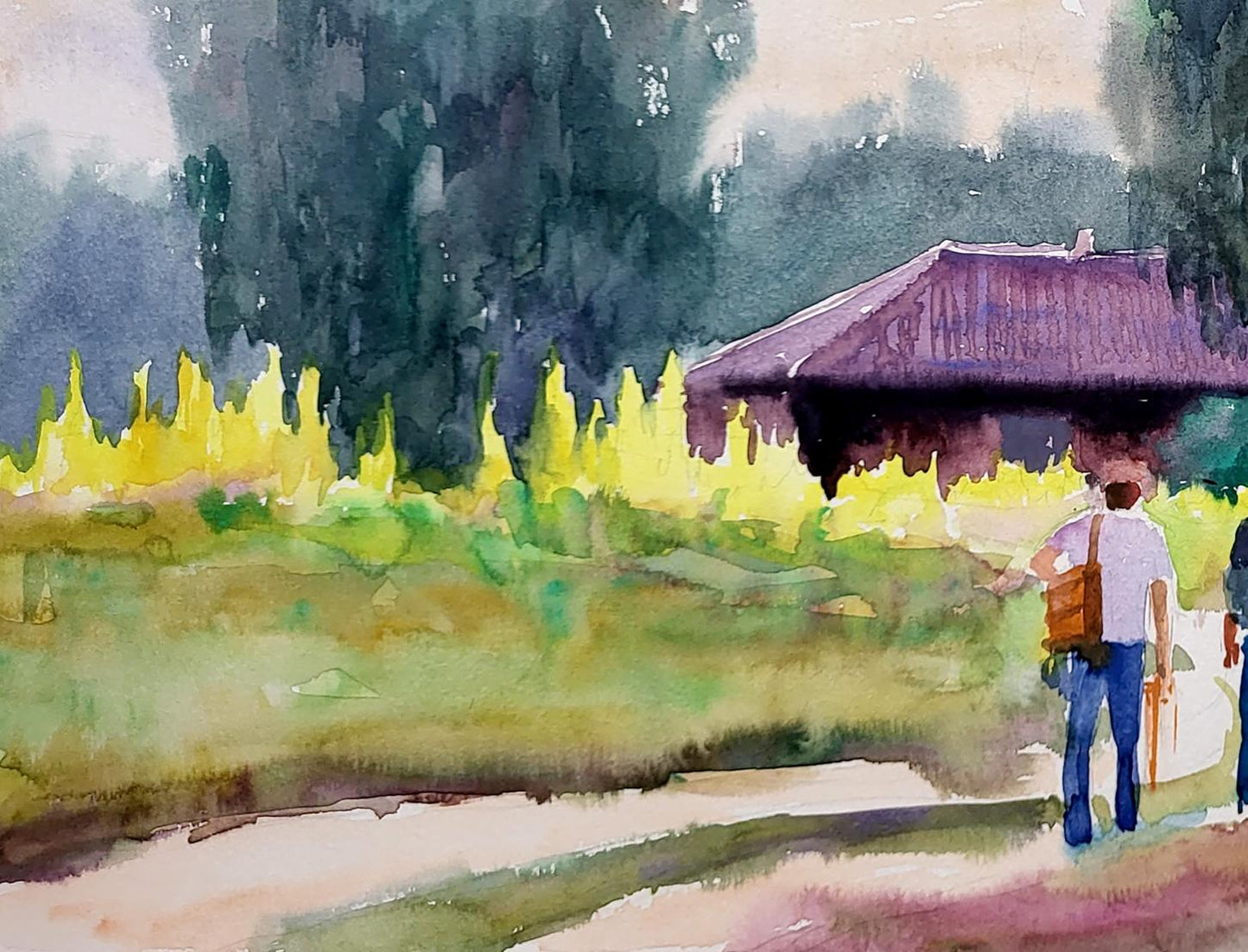 Village landscape