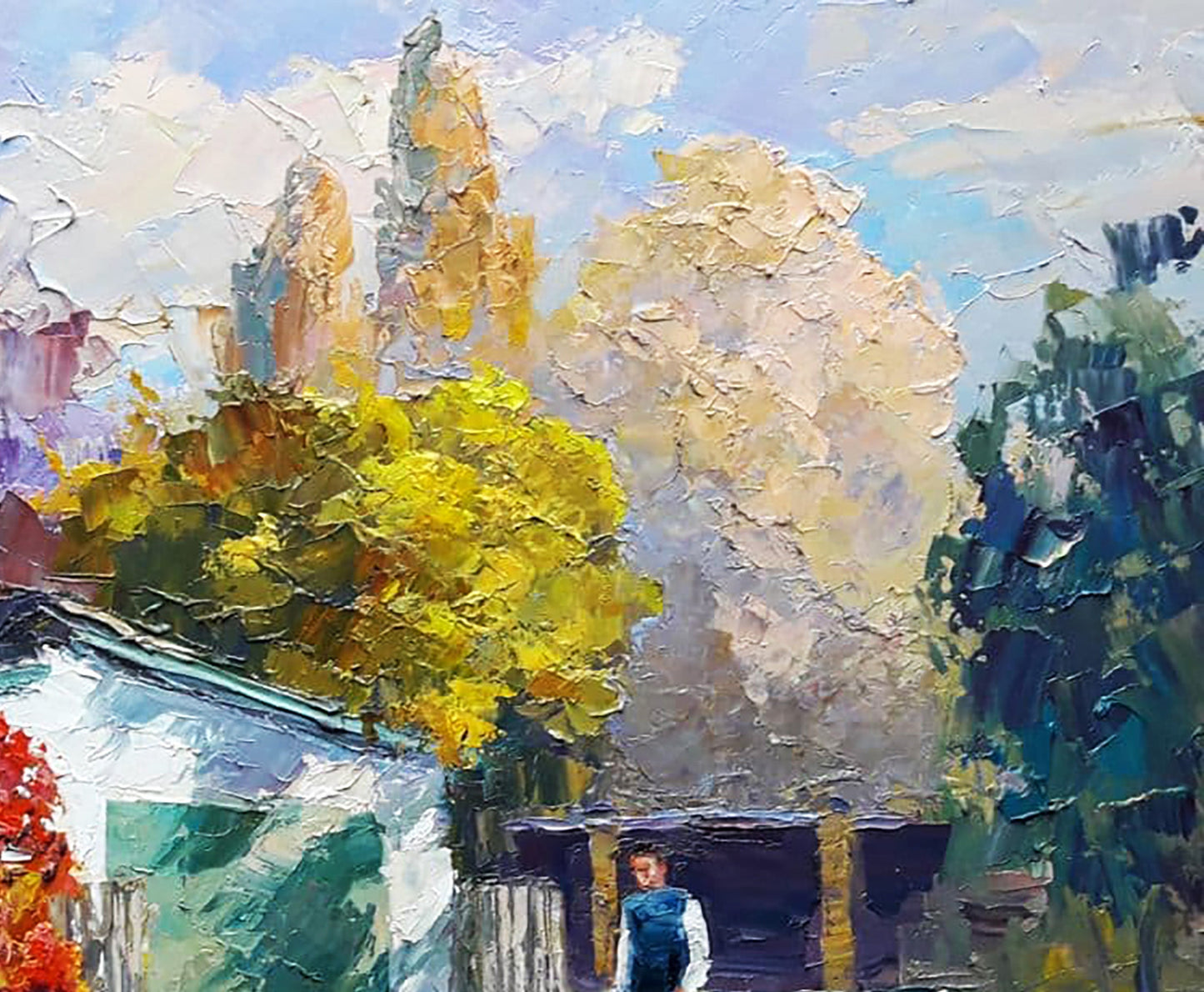 Village landscape