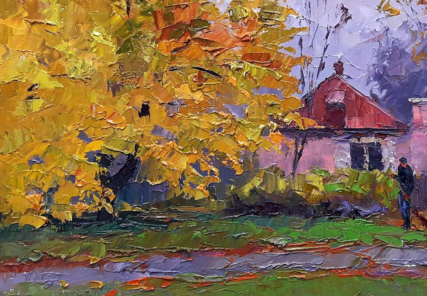 Village landscape