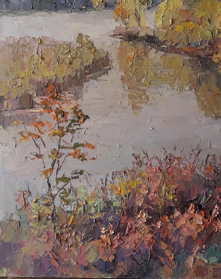 Oil painting Tranquility Serdyuk Boris Petrovich