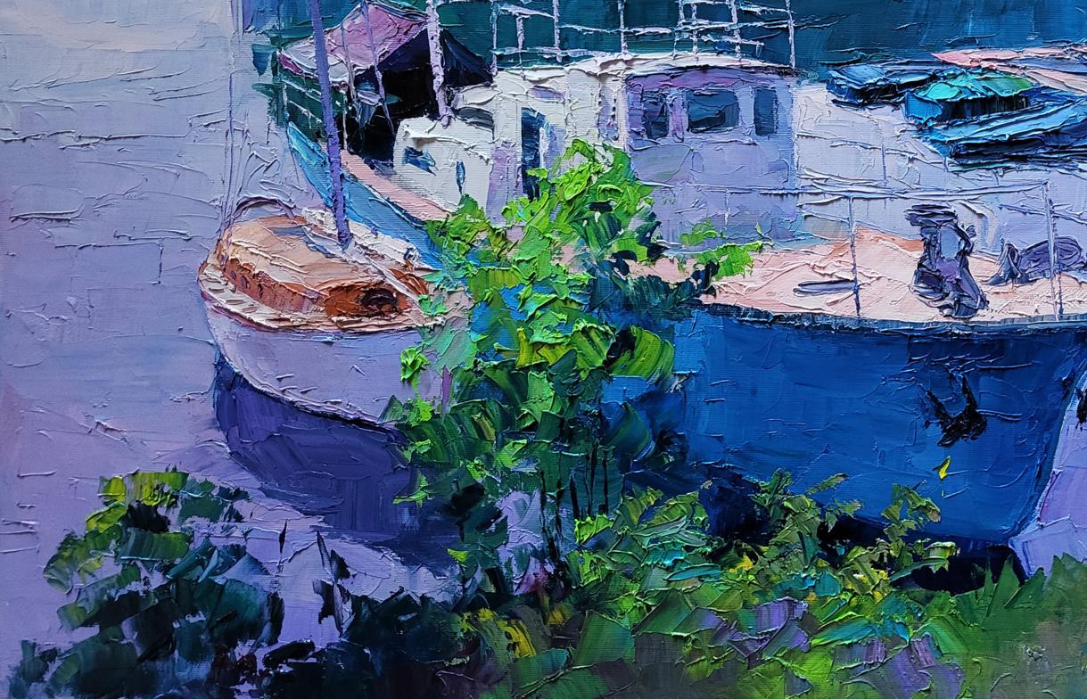 Oil painting Ferry Boris Serdyuk