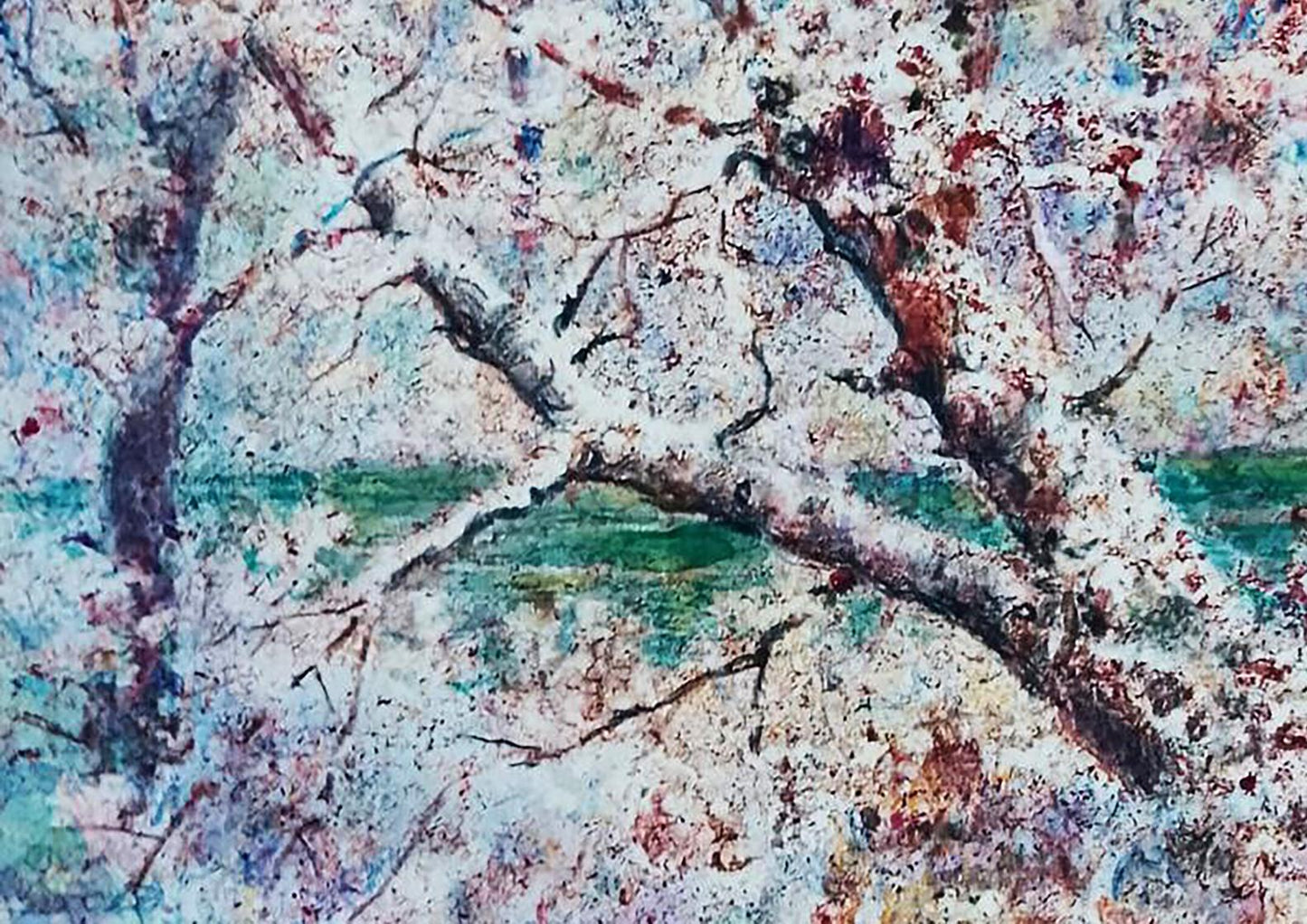 Oil painting After the winter snowstorm Anatolii Duhnevich