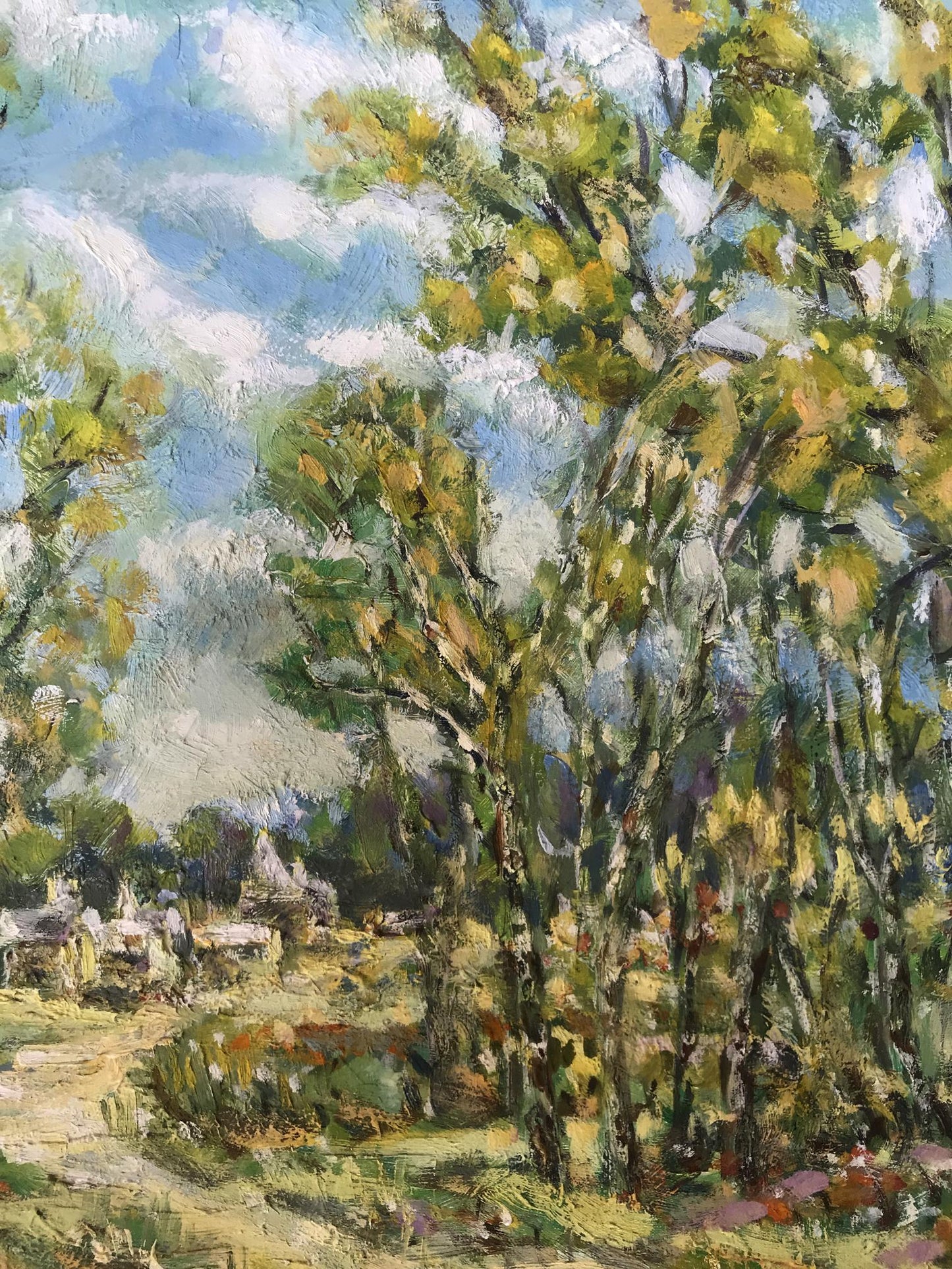Oil painting The Brilliance of Summer Woods Shapoval Ivan Leontyevich