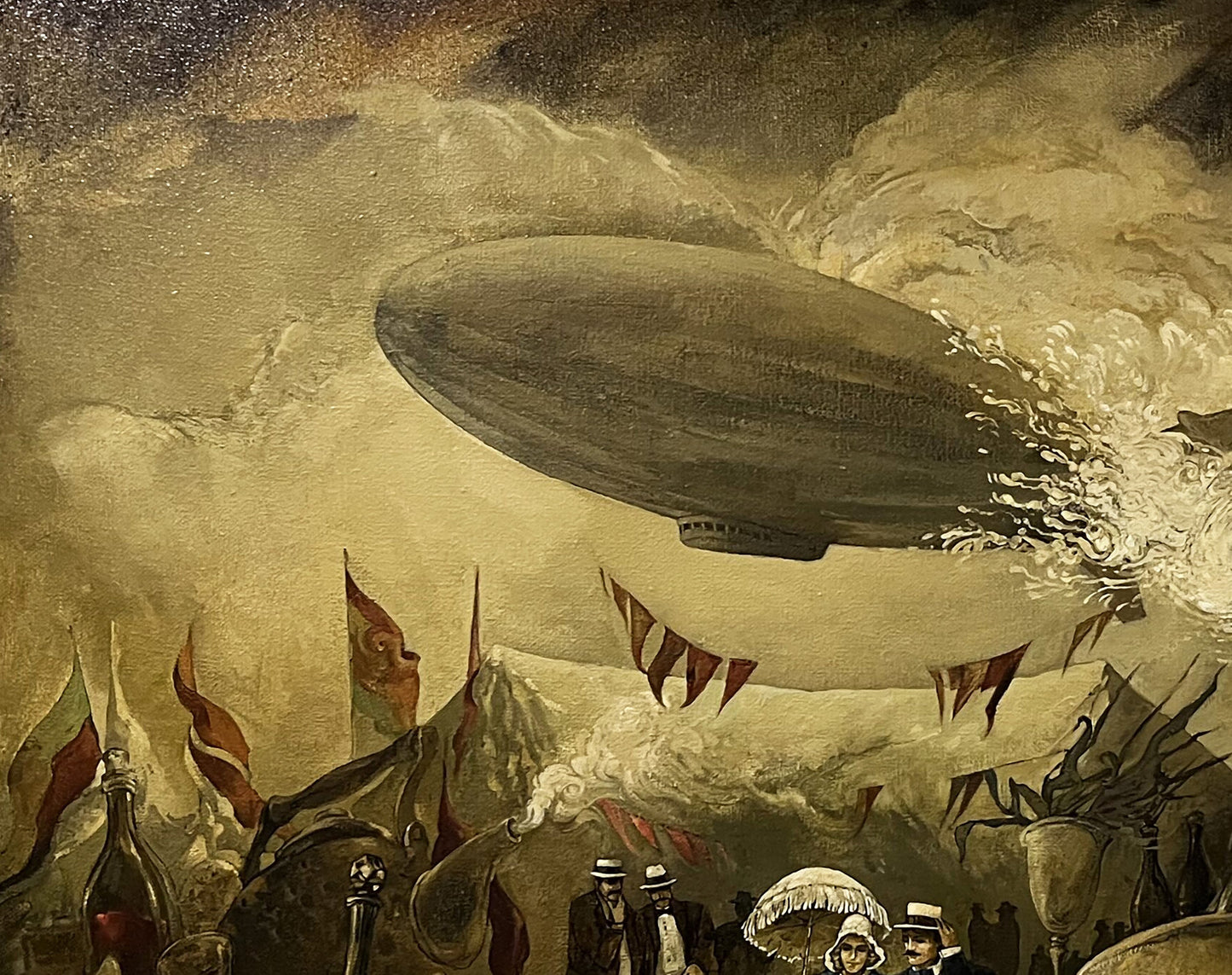 Oil painting Yuriy Laptev fantasy surrealism