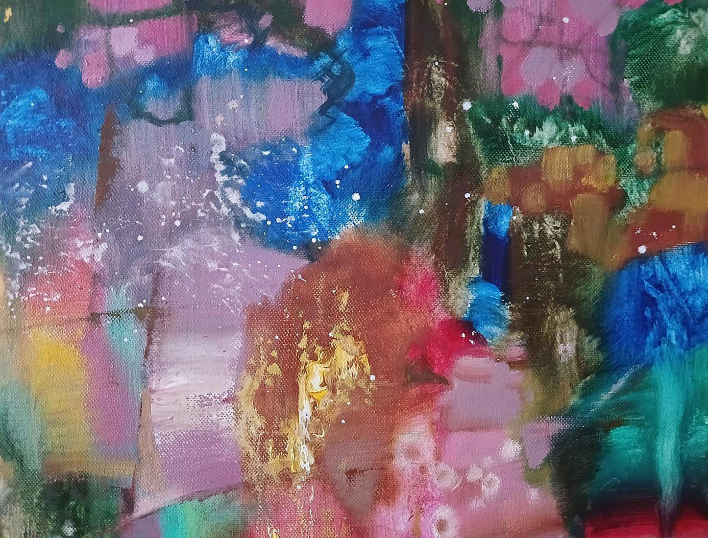 Abstract Woman portrait